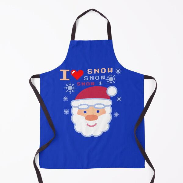 Item preview, I Love Snow Cute Santa Christmas Gift Idea designed and sold by IceBathDESIGNS.