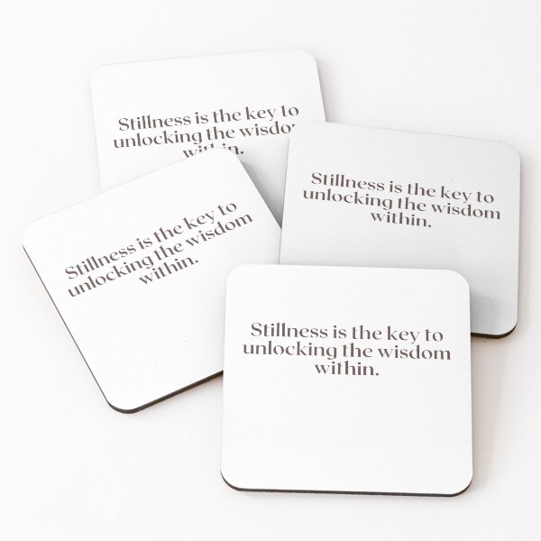 Item preview, Stillness is the key to unlocking the wisdom within. designed and sold by AlwaysHome.
