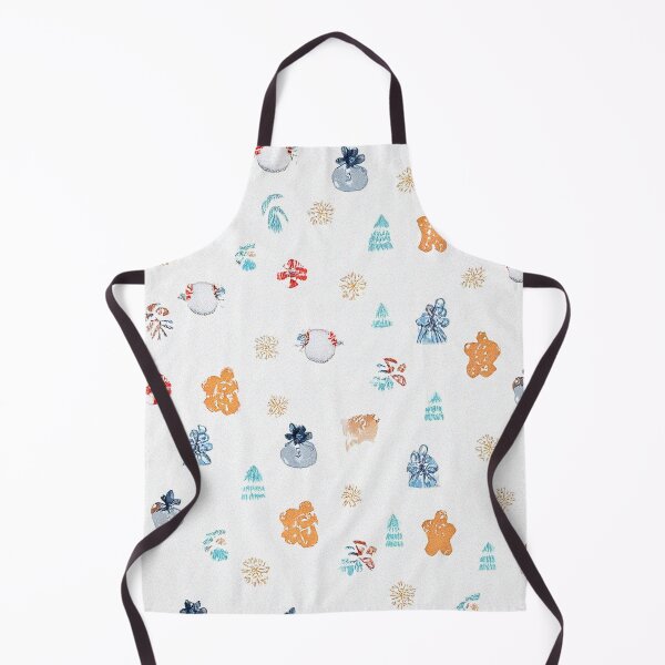 Item preview, Festive Holiday Pattern with Gingerbread & Gifts designed and sold by DigitalGemArt.