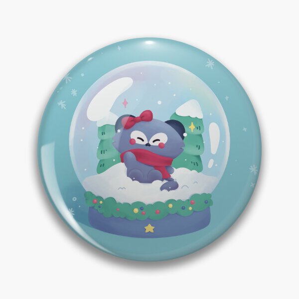 Item preview, Cute Christmas Snowglobe | Aye-Aye | Animals designed and sold by Thea's Workshop.