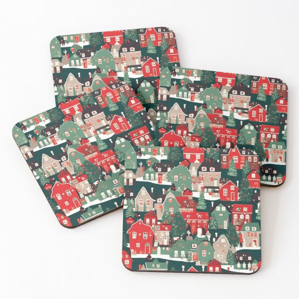Item preview, Christmas Village designed and sold by PrettyPatternss.