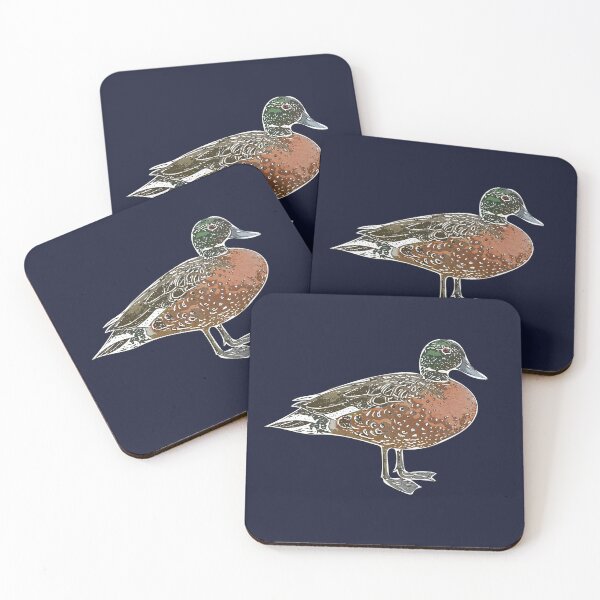 Item preview, Chestnut Teal White Alternate Design  designed and sold by designsasstultd.