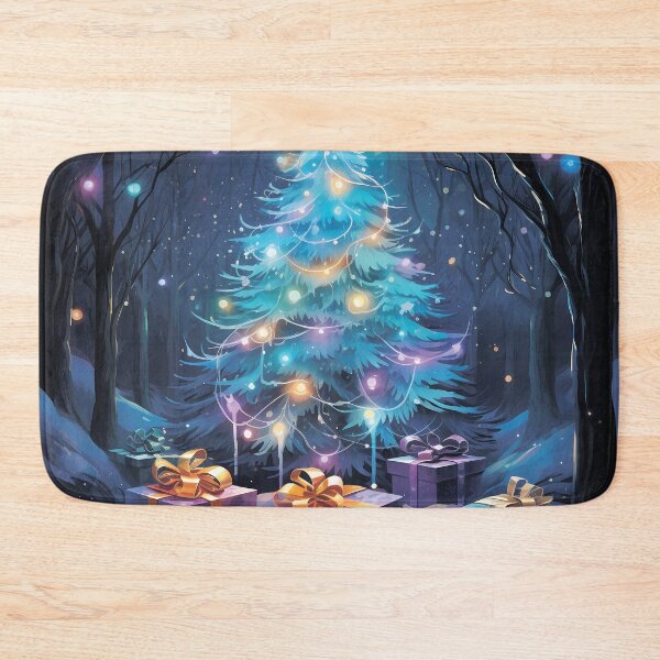Item preview, Snowy forest. Winter landscape. Winter night. designed and sold by MagelliShop.