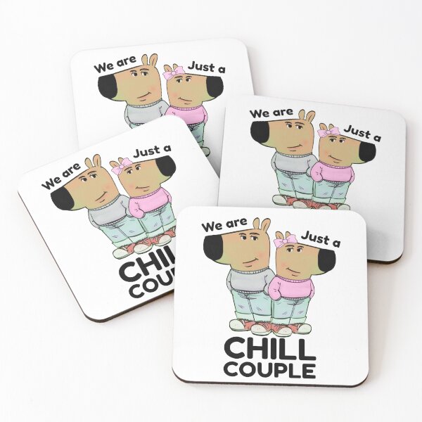 Item preview, Chill Couple - I am just a chill guy meme designed and sold by Visual Stimulus.