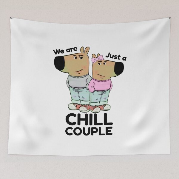 Item preview, Chill Couple - I am just a chill guy meme designed and sold by Visual Stimulus.