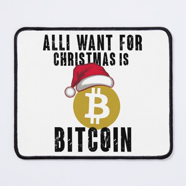 Item preview, Bitcoin Santa Hat Christmas - All I want For Christmas Is Bitcoin designed and sold by Zikozaki.