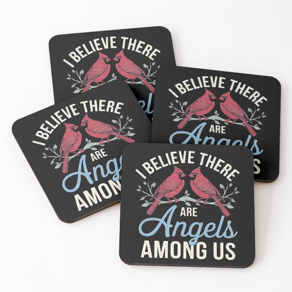 Item preview, Cardinals with ‘Angels Among Us’ Quote designed and sold by love3617.