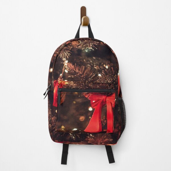 Item preview, Christmas Tree with Lights and Red Ornaments designed and sold by DigitalGemArt.