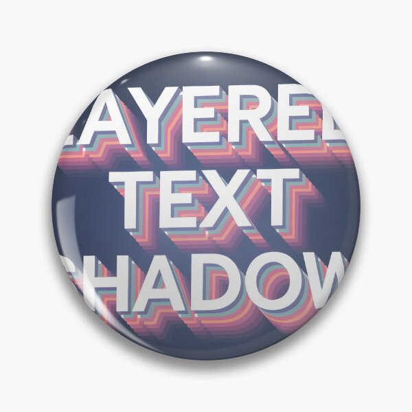 Item preview, Creative Typography With Layered Text Shadow Effect designed and sold by Creative88Art.
