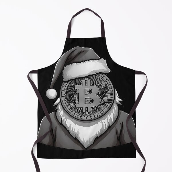 Item preview, Bitcoin Santa Hat Christmas Pajama Party Outfit Crypto Holder Btc Cryptocurrency Investor designed and sold by Zikozaki.