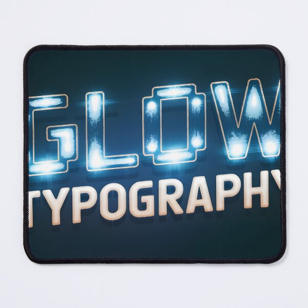 Item preview, Bright Glowing Typography Design with Illuminated Neon Lettering Effect designed and sold by Creative88Art.