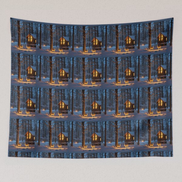 Item preview, Cabin of Snow light designed and sold by muchhappier.