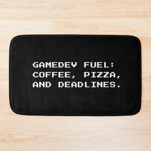 Item preview, Gamedev Fuel: Coffee, Pizza, And Deadlines. Gifts For Game Developers designed and sold by JollyBall.