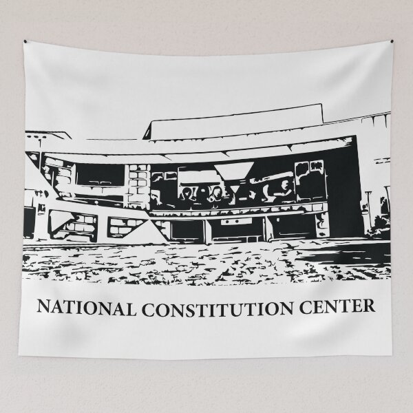 Item preview, National Constitution Center designed and sold by Lakeric Cityscapes.