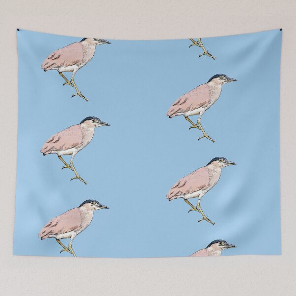 Item preview, Nankeen Night Heron Black Alternate Design designed and sold by designsasstultd.