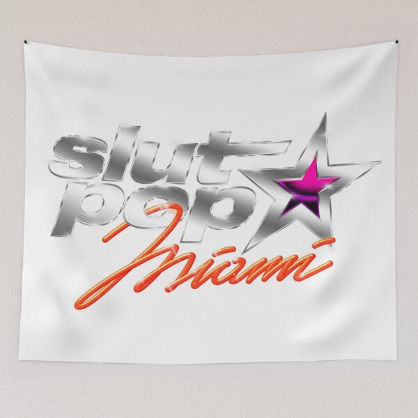 Item preview, Slut Pop Miami Kim Petras Logo Aesthetic designed and sold by iwannitonashirt.