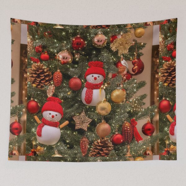 Item preview, Close-Up of a Charming Christmas Tree designed and sold by DigitalGemArt.