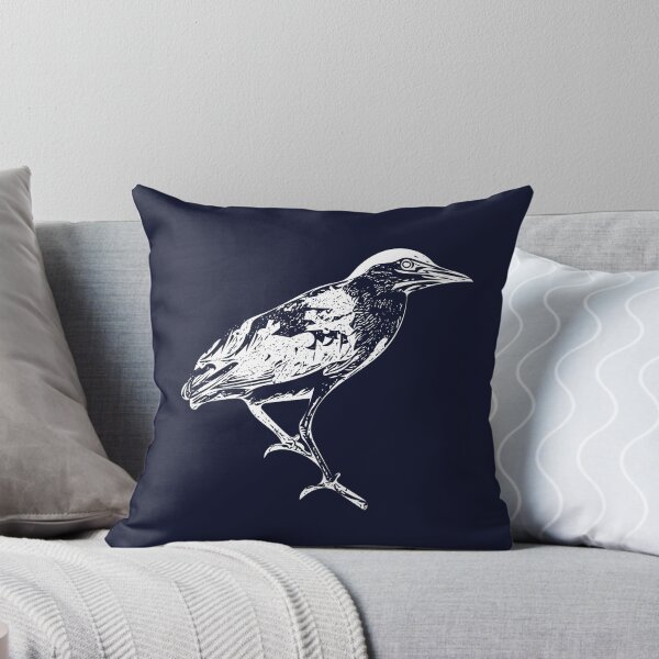 Item preview, Nankeen Night Heron White Design  designed and sold by designsasstultd.