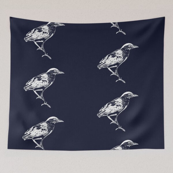 Item preview, Nankeen Night Heron White Design designed and sold by designsasstultd.