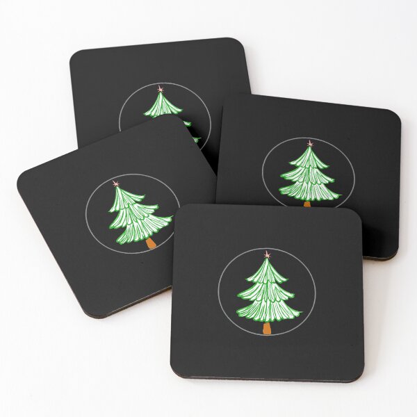 Item preview, Minimalist Christmas Tree Design designed and sold by DigitalGemArt.