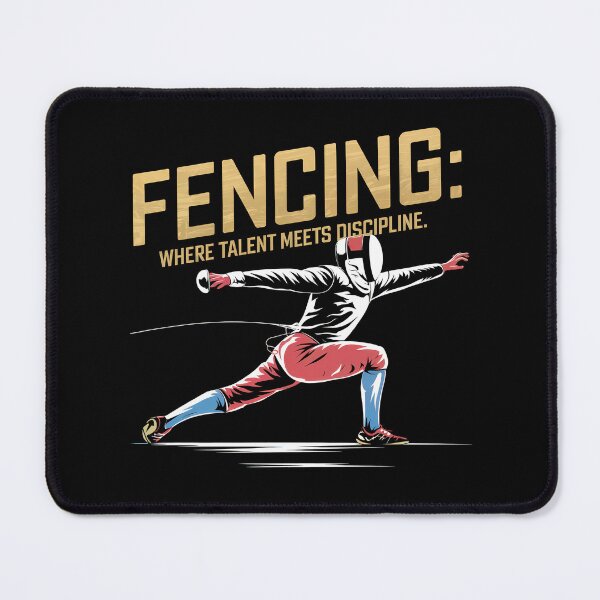 Item preview, Fencing Art: Where Talent Meets Discipline designed and sold by Anniebuh.