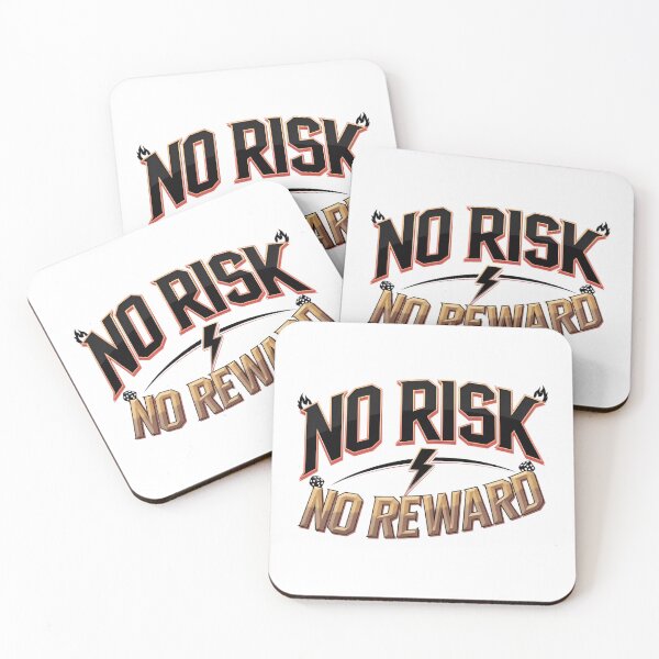 Item preview, No risk no reward designed and sold by BugiDesignArt.
