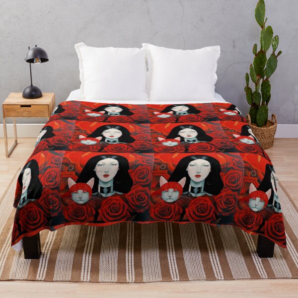 Item preview, Beautiful girl with a cat. designed and sold by Natalia-Vlad.