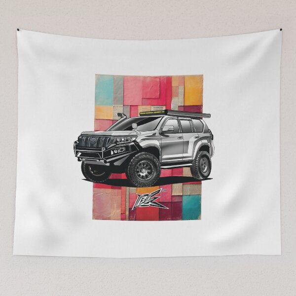 Item preview, toyota Land Cruiser Prado GXL j150 white  designed and sold by NaquashM.