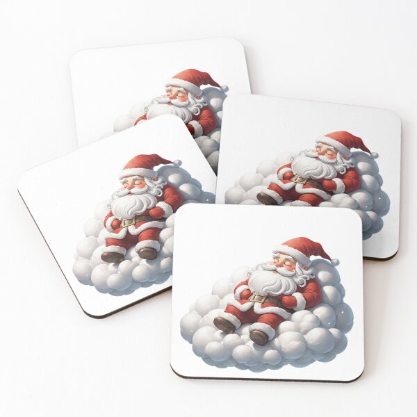 Item preview, Santa Claus Sleeping on a Cloud designed and sold by NacreArt.