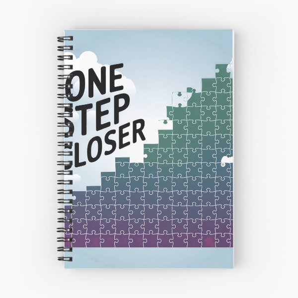 Item preview, Inspirational Puzzle Illustration with 'One Step Closer' Message in Sky designed and sold by Creative88Art.