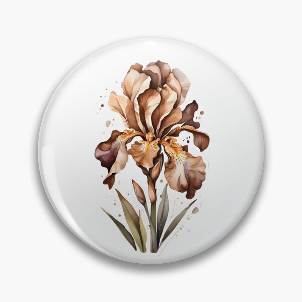 Item preview, Brown Iris designed and sold by HOMETOWN86.