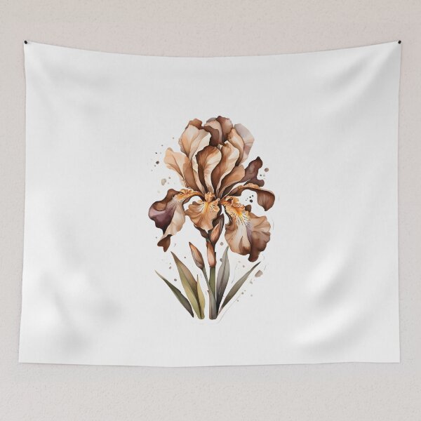 Item preview, Brown Iris designed and sold by HOMETOWN86.