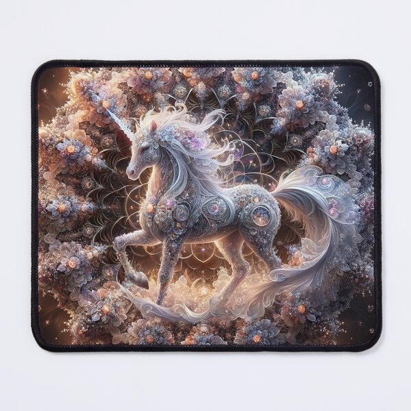 Item preview, Magical Frozen Ice Crystal Unicorn designed and sold by Fantasy Horseys.