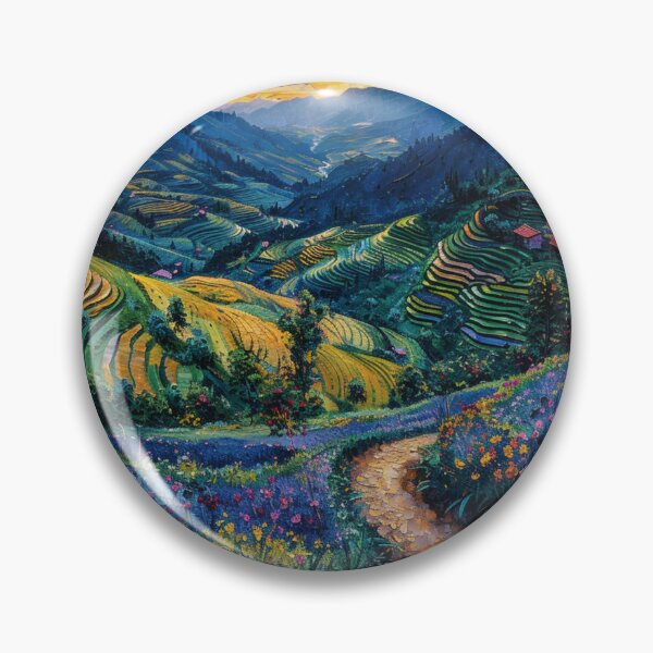 Item preview, Flowered Valley designed and sold by Dawn van Doorn.