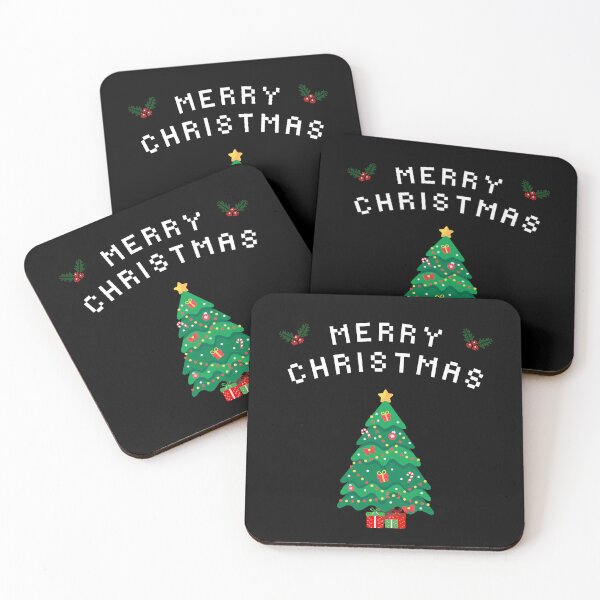 Item preview, Pixel Art Christmas Tree/Christmas Tree/Retro Christmas Tree designed and sold by RadiantRoost.