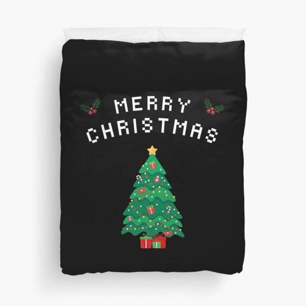 Item preview, Pixel Art Christmas Tree/Christmas Tree/Retro Christmas Tree designed and sold by RadiantRoost.