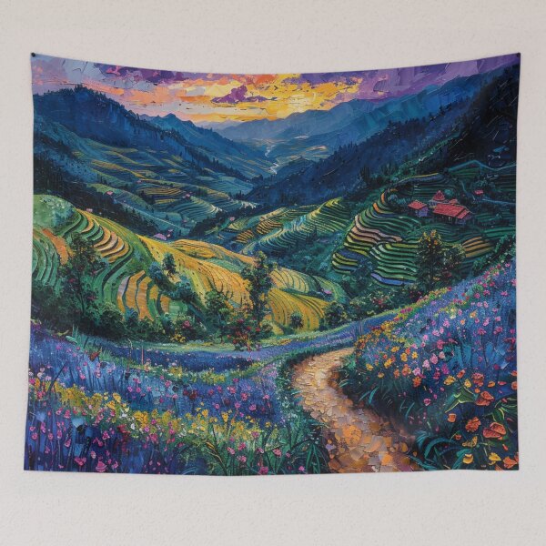 Item preview, Flowered Valley designed and sold by Dawn van Doorn.