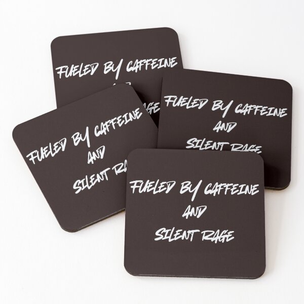 Item preview, Fueled by Caffeine designed and sold by Nerd-Mart.