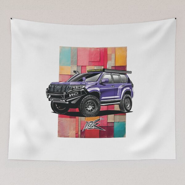 Item preview, toyota Land Cruiser Prado GXL j150 purple  designed and sold by NaquashM.