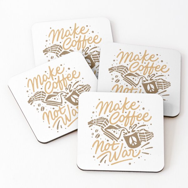 Item preview, Make Coffee Not War Light Version designed and sold by Ibtar Design.