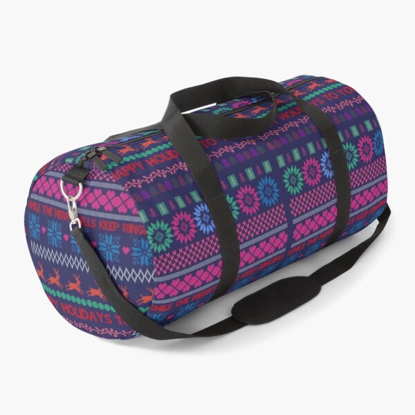 Item preview, Happy Holidays - Fairisle - ugly christmas print designed and sold by robfullerartist.
