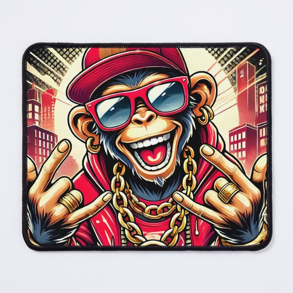 Item preview, Funky Monkey T-Shirt Design designed and sold by DesignHub.