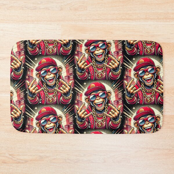 Item preview, Funky Monkey T-Shirt Design designed and sold by DesignHub.