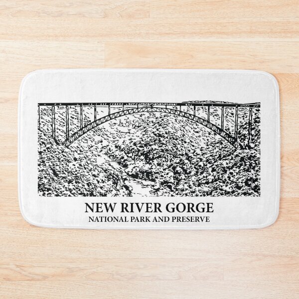 Item preview, New River Gorge National Park and Preserve designed and sold by Lakeric Cityscapes.