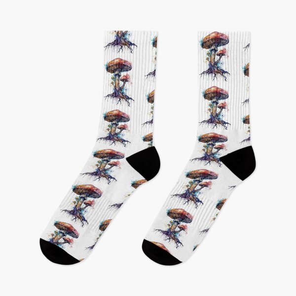 Item preview, Trippy mystical neon mushroom dark academia cottagecore aesthetic  designed and sold by cocomelon168.