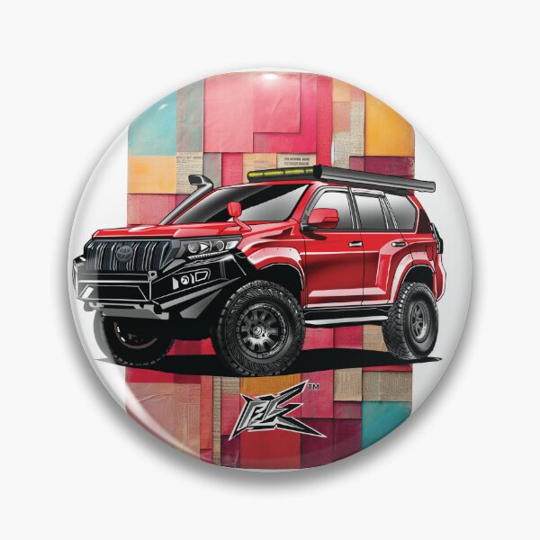 Item preview, toyota Land Cruiser Prado GXL j150 red  designed and sold by NaquashM.