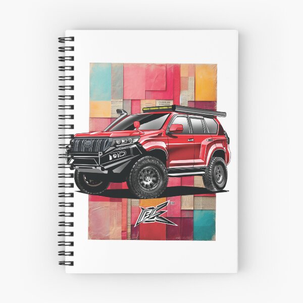 Item preview, toyota Land Cruiser Prado GXL j150 red  designed and sold by NaquashM.
