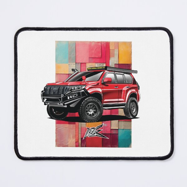 Item preview, toyota Land Cruiser Prado GXL j150 red  designed and sold by NaquashM.