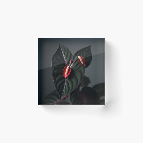 Item preview, beautiful anthurium wall art designed and sold by melissabeta.