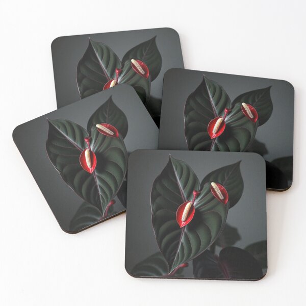 Item preview, beautiful anthurium wall art designed and sold by melissabeta.